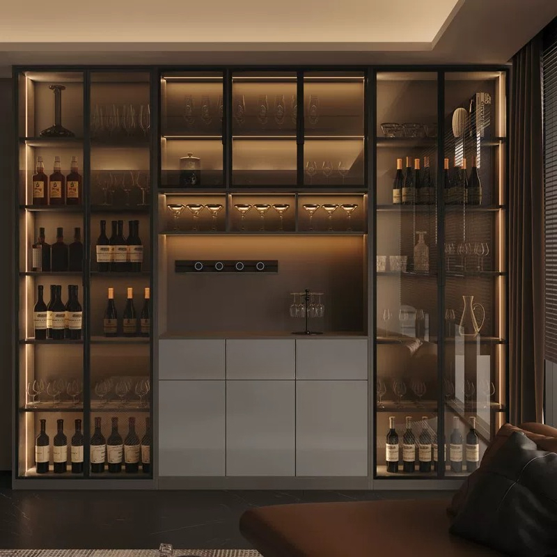 Wine & Beer Shop Photos - Meuble de rangement de luxe léger