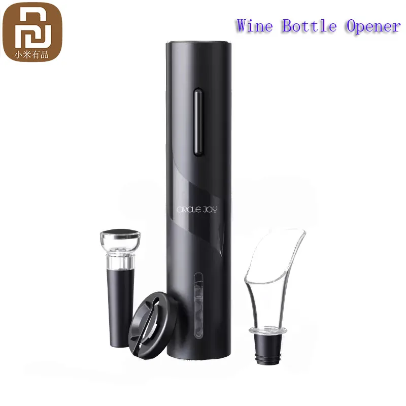 Bottle Stopper Set - Youpin-Ouvre-bouteille électrique Circle Joy, tire-bouchon automatique,