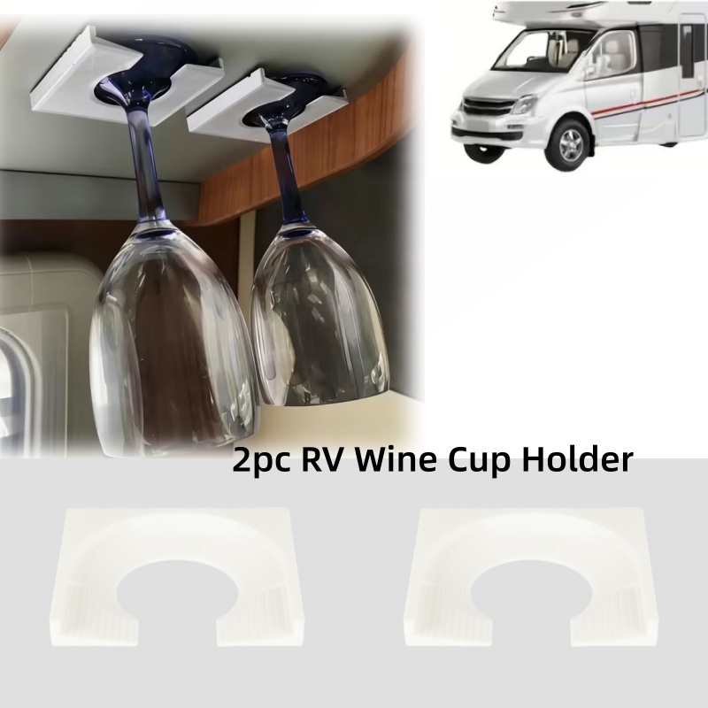 Wine & Beer Shop Photos - Porte-gobelet à vin pour camping-car, 2