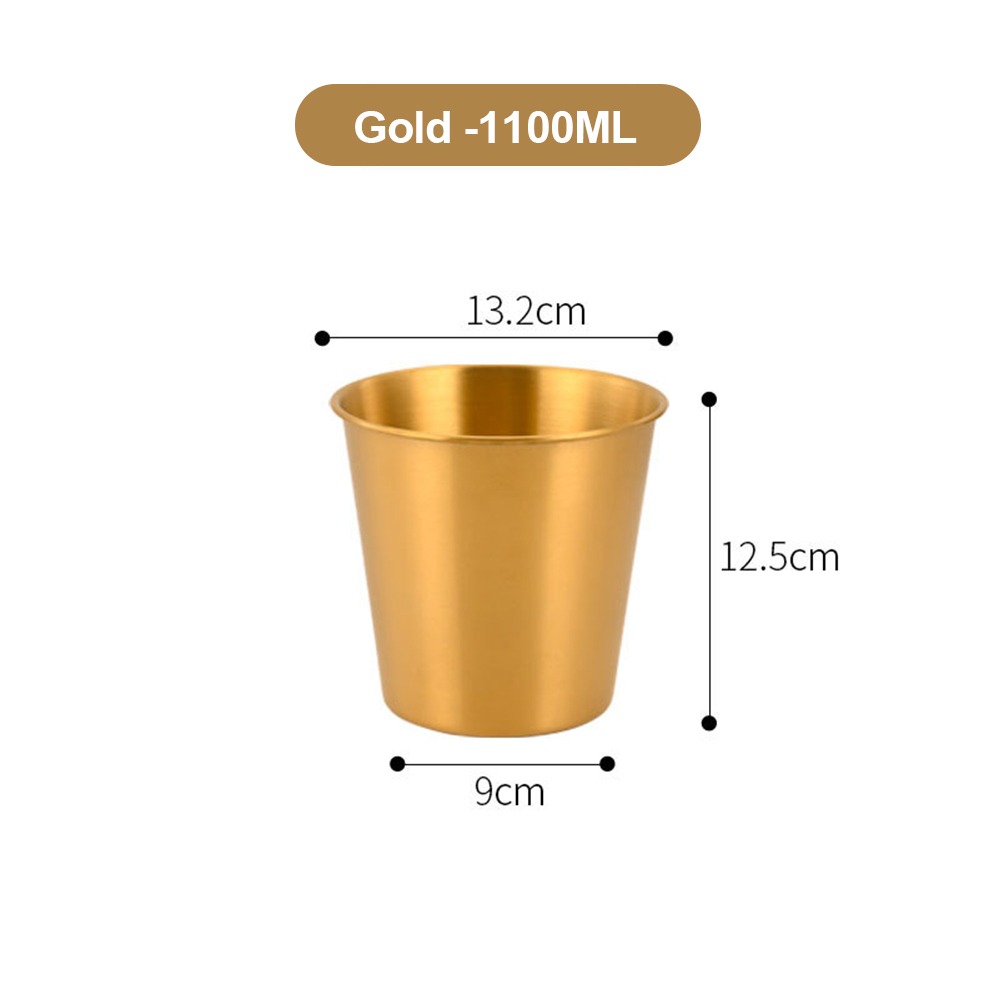 Ice Bucket Silver - Seau à glace en acier inoxydable
