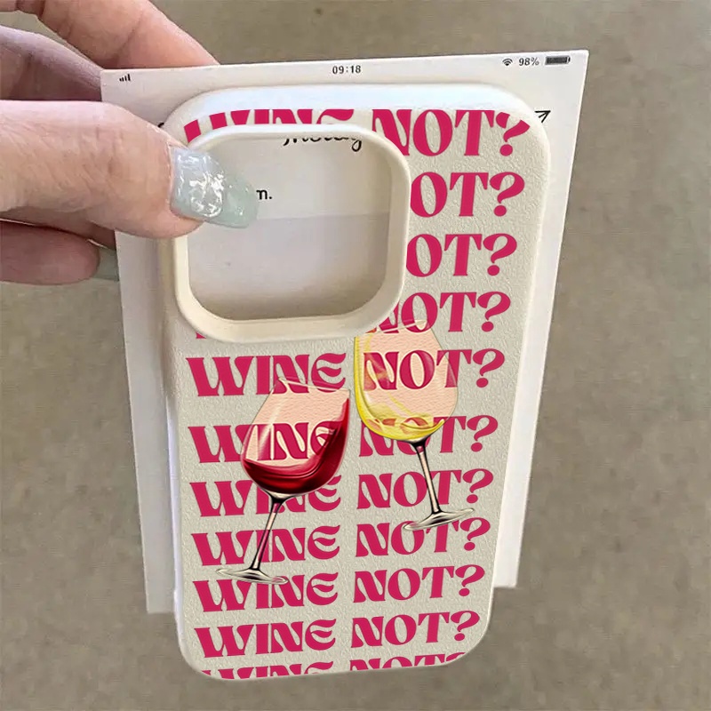 Coque de téléphone en silicone - Wine & Beer Shop Photos avis et prix