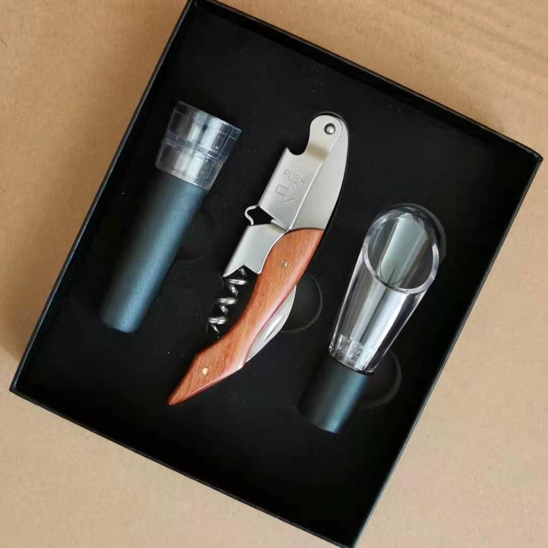 Ensemble ouvre-bouteille de vi - Bottle Stopper Set avis et prix