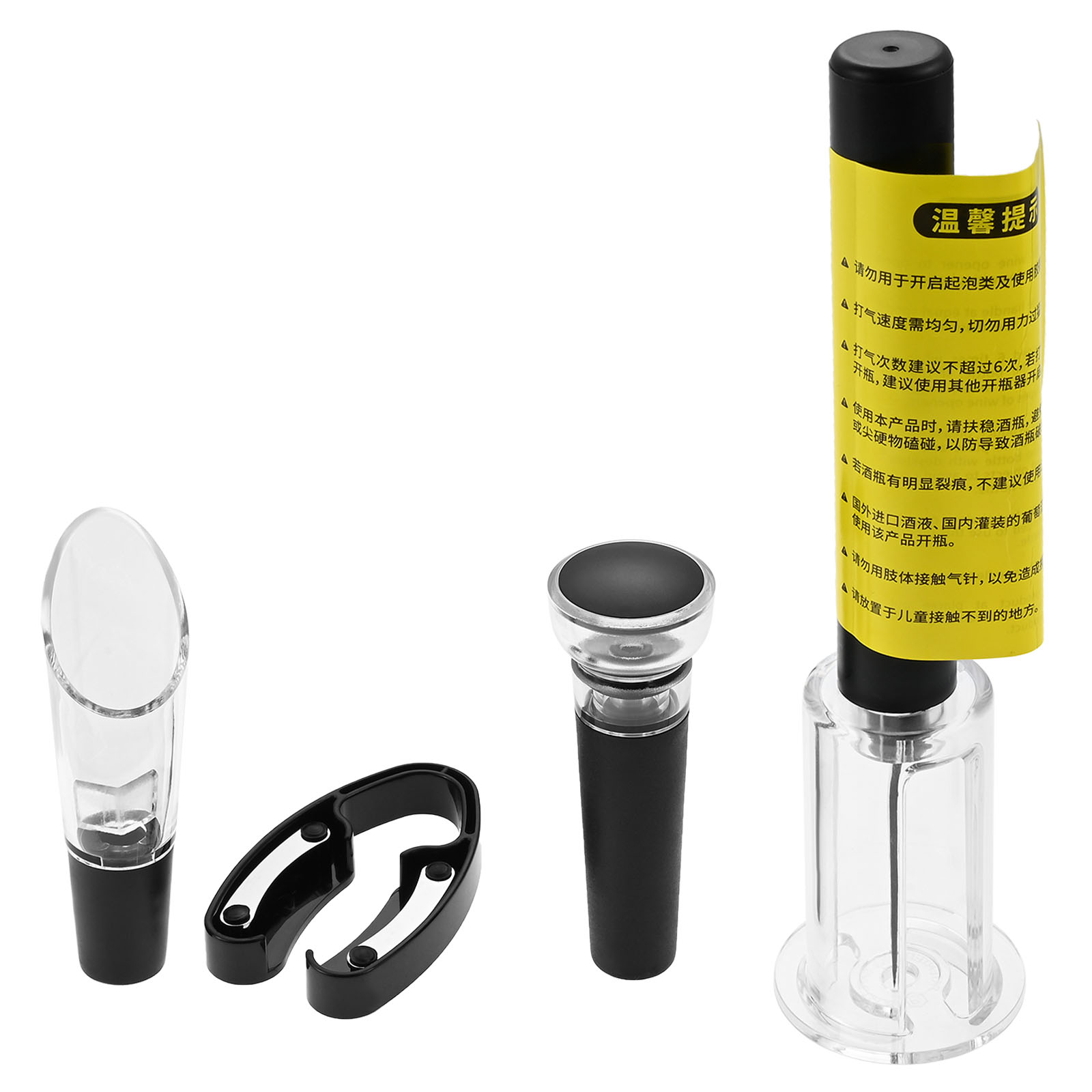Pompe à pression d'air Portabl - Bottle Stopper Set avis et prix