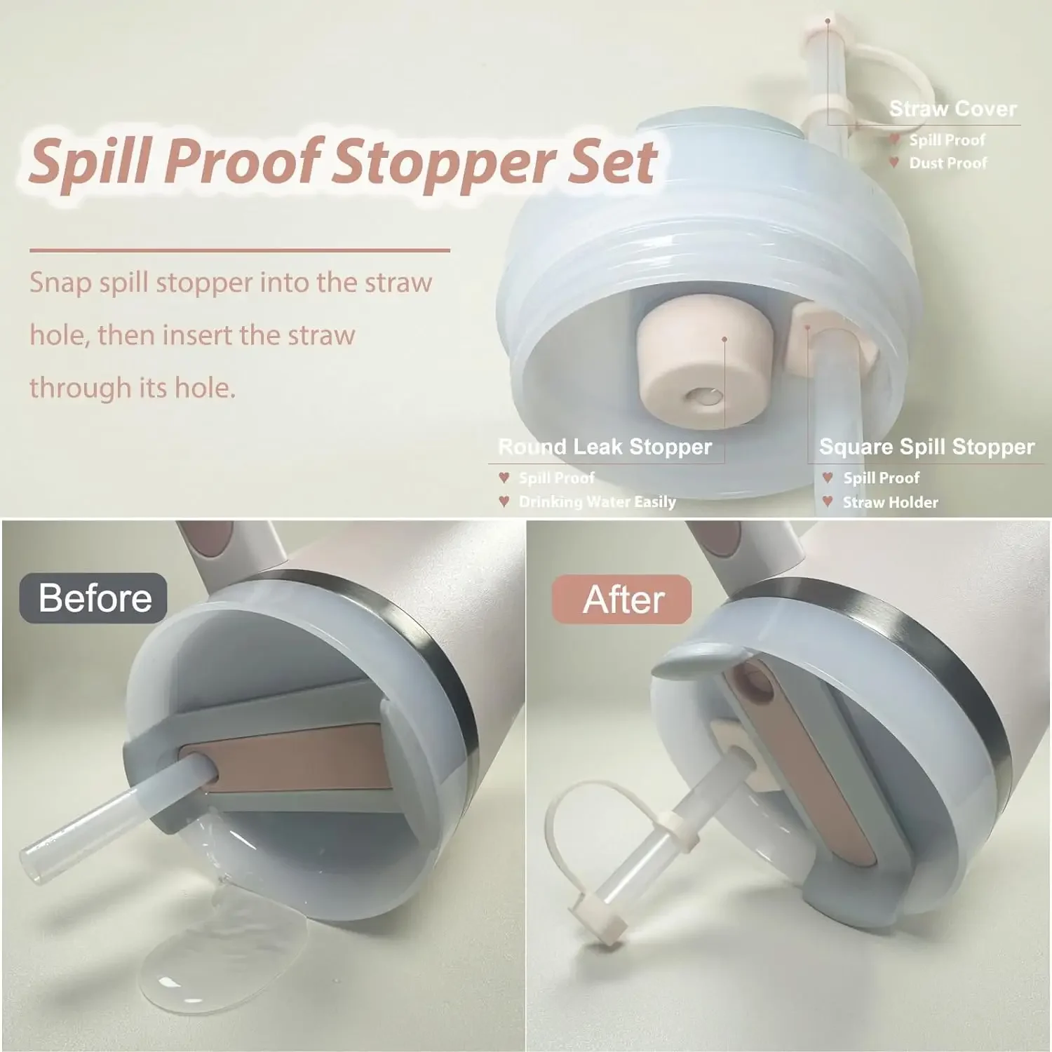 Jeu de bouchons anti-déverseme - Bottle Stopper Set avis et prix