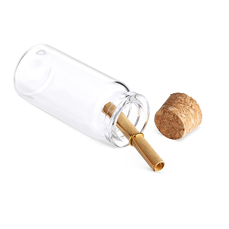 Petit bocal en verre HI avec b - Bottle Stopper Set avis et prix