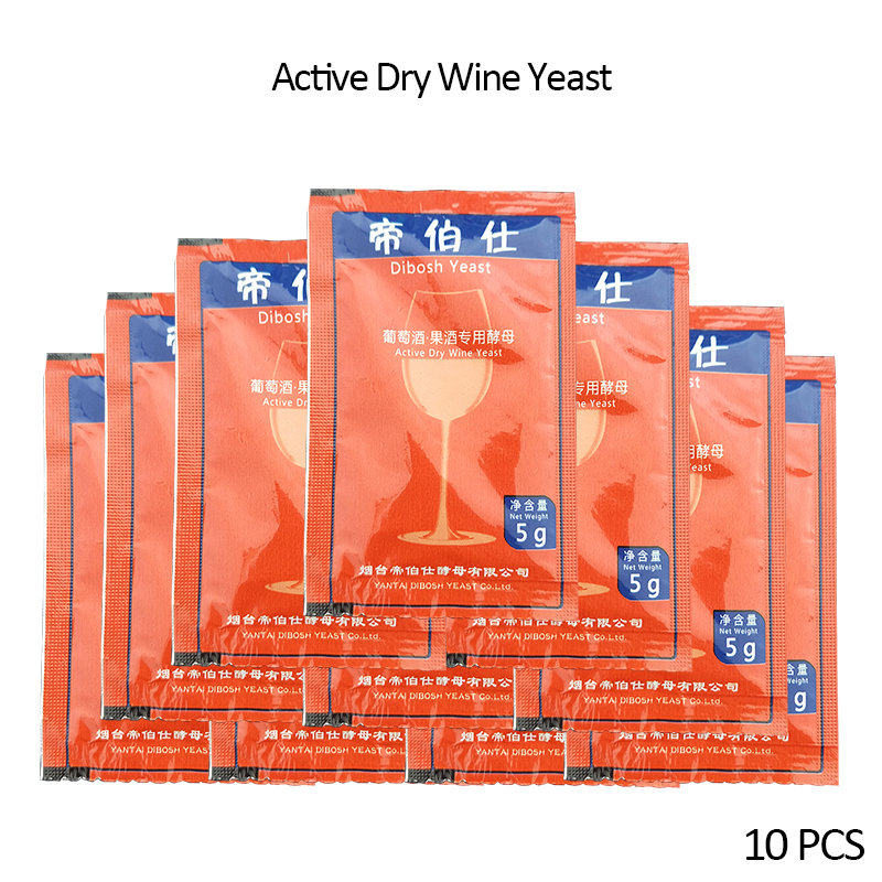 10 sachets en aluminium pour e - Wine Beer Yeast avis et prix