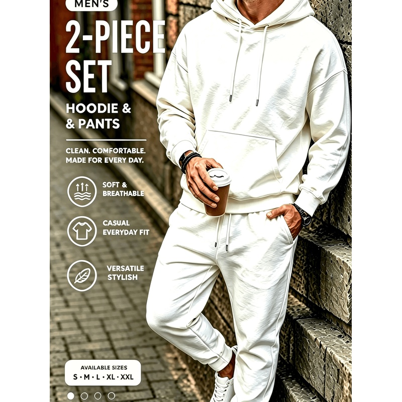 Ensemble 2 pièces sweat à capu - Wine & Beer Shop Photos avis et prix