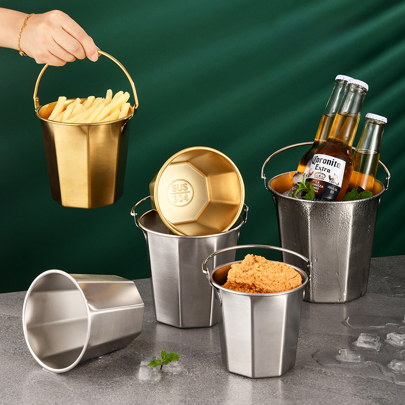 Mini glace en acier inoxydable - Ice Bucket Silver avis et prix