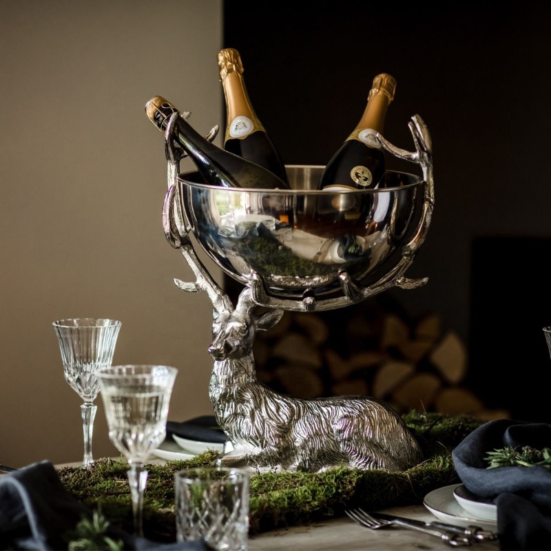 Seau à glace pour cerf et cham - Ice Bucket Silver avis et prix