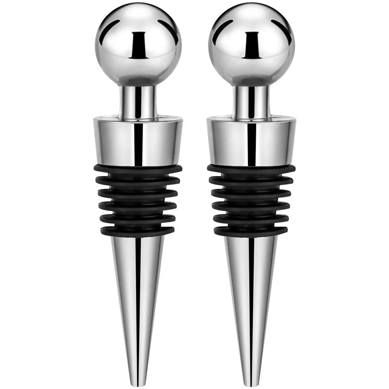 Bouchon de bouteille en argent - Bottle Stopper Set avis et prix